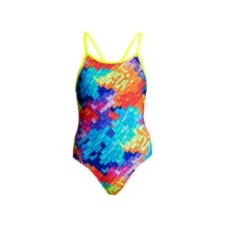 Funkita - Layer Cake - Girls Diamond Back One Piece -Funkita Swimsuit Discount Store funkita layer cake girls diamond back one piece 2