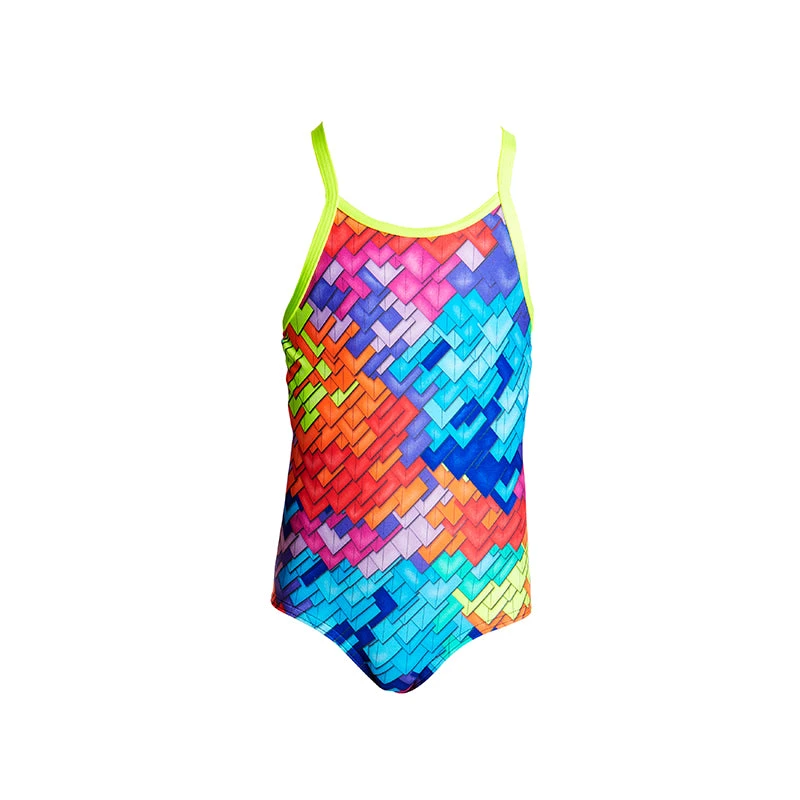 Funkita - Layer Cake - Toddlers Girls One Piece 4 Funkita - Layer Cake - Toddlers Girls One Piece - Image 2