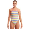 Funkita - Light Stripes - Ladies Tie Me Tight One Piece -Funkita Swimsuit Discount Store funkita light stripes ladies tie me tight one piece 1