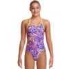 Funkita - Lily Pad - Girls Diamond Back One Piece -Funkita Swimsuit Discount Store funkita lily pad girls diamond back one piece 1