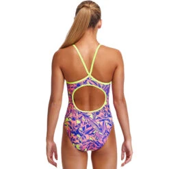 Funkita - Lily Pad - Girls Diamond Back One Piece -Funkita Swimsuit Discount Store funkita lily pad girls diamond back one piece 3