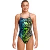 Funkita - Lion Eyes - Girls Single Strap One Piece 2 Funkita - Lion Eyes - Girls Single Strap One Piece -Funkita Swimsuit Discount Store funkita lion eyes girls single strap one piece 1