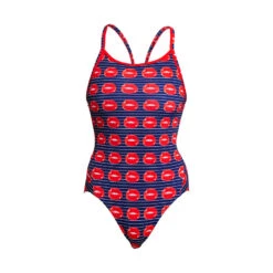 Funkita - Lip Service - Ladies Diamond Back One Piece -Funkita Swimsuit Discount Store funkita lip service ladies diamond back one piece 2