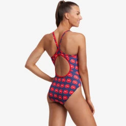 Funkita - Lip Service - Ladies Diamond Back One Piece -Funkita Swimsuit Discount Store funkita lip service ladies diamond back one piece 4
