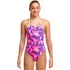 Funkita - Little Pinky - Girls Diamond Back One Piece -Funkita Swimsuit Discount Store funkita little pinky girls diamond back one piece 1