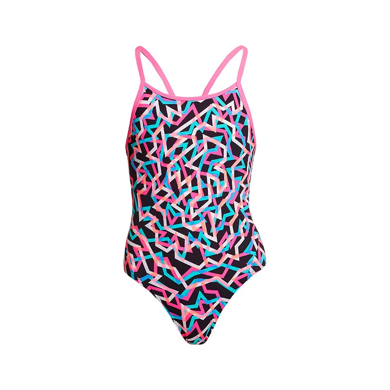 Funkita - Live Streamer - Girls Diamond Back One Piece 4 Funkita - Live Streamer - Girls Diamond Back One Piece - Image 2