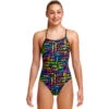 Funkita - Love Funky - Girls Strapped In One Piece -Funkita Swimsuit Discount Store funkita love funky girls strapped in one piece 1