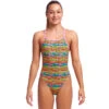 Funkita - Lying Cheet - Girls Eco Single Strap One Piece -Funkita Swimsuit Discount Store funkita lying cheet girls eco single strap one piece 1