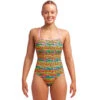 Funkita - Lying Cheet - Ladies Eco Single Strap One Piece -Funkita Swimsuit Discount Store funkita lying cheet ladies eco single strap one piece 1