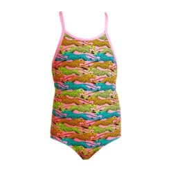 Funkita - Lying Cheet - Toddler Girls Eco Printed One Piece -Funkita Swimsuit Discount Store funkita lying cheet toddler girls eco printed one piece 2