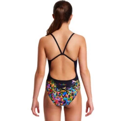 Funkita - Macaw Magic - Girls Single Strap One Piece 9 Funkita - Macaw Magic - Girls Single Strap One Piece -Funkita Swimsuit Discount Store funkita macaw magic girls single strap one piece 3