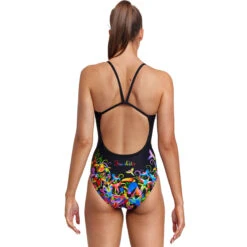 Funkita - Macaw Magic - Ladies Single Strap One Piece -Funkita Swimsuit Discount Store funkita macaw magic ladies single strap one piece 3