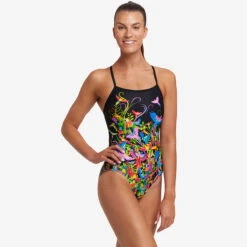 Funkita - Macaw Magic - Ladies Single Strap One Piece -Funkita Swimsuit Discount Store funkita macaw magic ladies single strap one piece 5