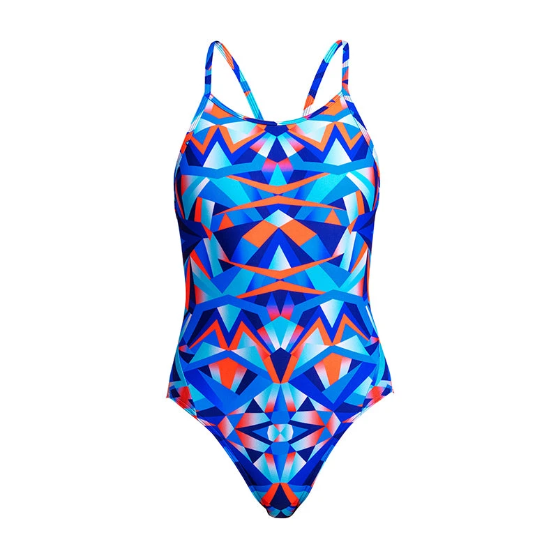 Funkita - Mad Mirror - Girls Diamond Back One Piece 4 Funkita - Mad Mirror - Girls Diamond Back One Piece - Image 2