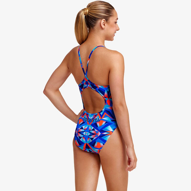 Funkita - Mad Mirror - Girls Diamond Back One Piece 6 Funkita - Mad Mirror - Girls Diamond Back One Piece - Image 4