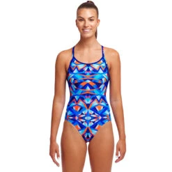 Funkita - Mad Mirror - Ladies Diamond Back One Piece