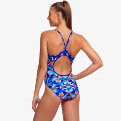 Funkita - Mad Mirror - Ladies Diamond Back One Piece -Funkita Swimsuit Discount Store funkita mad mirror ladies diamond back one piece 4