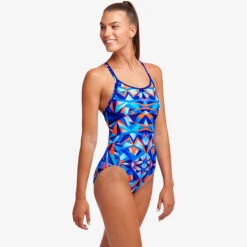 Funkita - Mad Mirror - Ladies Diamond Back One Piece -Funkita Swimsuit Discount Store funkita mad mirror ladies diamond back one piece 5