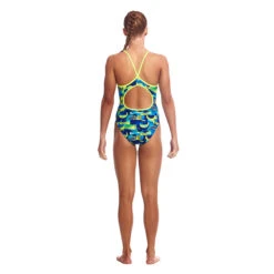 Funkita - Magnum Pi - Girls Diamond Back One Piece 8 Funkita - Magnum Pi - Girls Diamond Back One Piece -Funkita Swimsuit Discount Store funkita magnum pi girls diamond back one piece 3