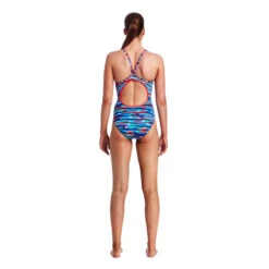 Funkita - Meshed Up - Ladies Diamond Back One Piece -Funkita Swimsuit Discount Store funkita meshed up diamond back ladies swimsuit 3
