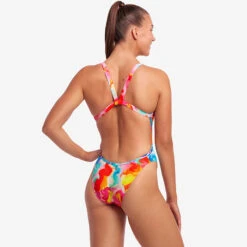Funkita - Messy Monet - Ladies Brace Free One Piece 14 Funkita - Messy Monet - Ladies Brace Free One Piece -Funkita Swimsuit Discount Store funkita messy monet ladies brace free one piece 4