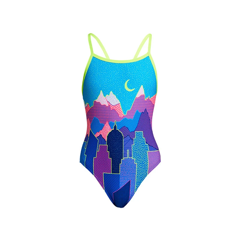Funkita - Metropolis - Girls Single Strap One Piece 4 Funkita - Metropolis - Girls Single Strap One Piece - Image 2