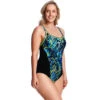 Funkita - Midnight Marble - Ladies Locked In Lucy One Piece -Funkita Swimsuit Discount Store funkita midnight marble locked in lucy ladies one piece swimsuit 1