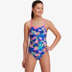 Funkita - Mingo Magic - Girls Strapped In One Piece -Funkita Swimsuit Discount Store funkita mingo magic girls strapped in one piece 5