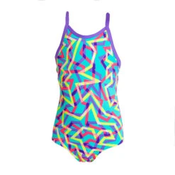 Funkita - Mint Strips - Toddler Girls Printed One Piece 7 Funkita - Mint Strips - Toddler Girls Printed One Piece -Funkita Swimsuit Discount Store funkita mint strips toddler girls printed one piece 2
