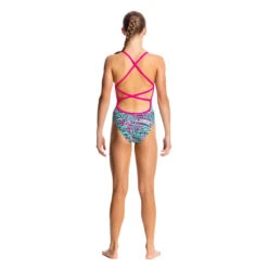 Funkita - Minty Madness - Girls Strapped In One Piece 9 Funkita - Minty Madness - Girls Strapped In One Piece -Funkita Swimsuit Discount Store funkita minty madness strapped in girls swimsuit 3