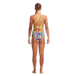Funkita - Mixed Signals - Girls Strapped In One Piece 8 Funkita - Mixed Signals - Girls Strapped In One Piece -Funkita Swimsuit Discount Store funkita mixed signals girls strapped in one piece 3