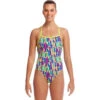 Funkita - Mixed Signals - Ladies Strapped In One Piece -Funkita Swimsuit Discount Store funkita mixed signals ladies strapped in one piece 1