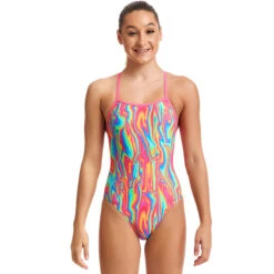 Funkita - Moon Shine - Girls Single Strap One Piece -Funkita Swimsuit Discount Store funkita moon shine girls single strap one piece 6