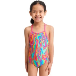 Funkita - Moon Shine - Toddler Girl's Printed One Piece