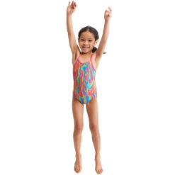 Funkita - Moon Shine - Toddler Girl's Printed One Piece -Funkita Swimsuit Discount Store funkita moon shine toddler girls printed one piece 4
