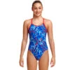 Funkita - Mr Squiggle - Girls Diamond Back One Piece -Funkita Swimsuit Discount Store funkita mr squiggle girls diamond back one piece 1