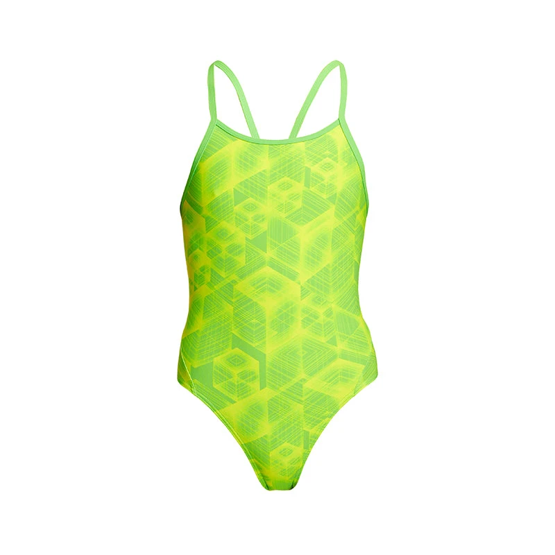 Funkita - Neon Orbiter - Girls Diamond Back One Piece 4 Funkita - Neon Orbiter - Girls Diamond Back One Piece - Image 2