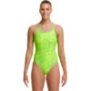 Funkita - Neon Orbiter - Ladies Diamond Back One Piece 2 Funkita - Neon Orbiter - Ladies Diamond Back One Piece -Funkita Swimsuit Discount Store funkita neon orbiter ladies diamond back one piece 1