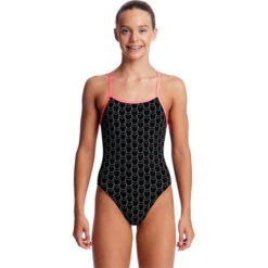 Funkita - Night Cat - Girls Single Strap One Piece