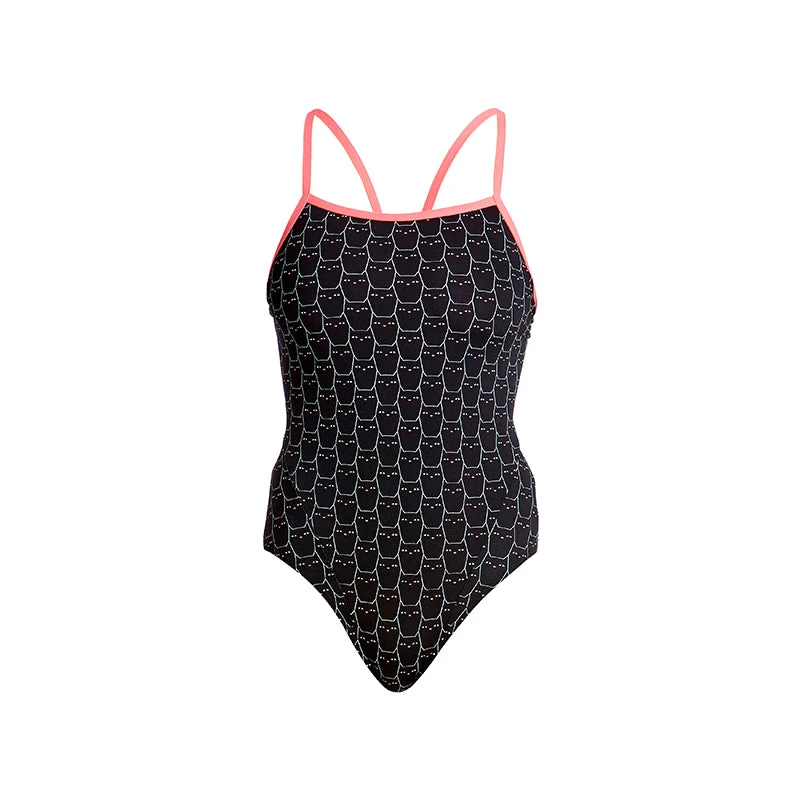 Funkita - Night Cat - Ladies Single Strap One Piece 4 Funkita - Night Cat - Ladies Single Strap One Piece - Image 2
