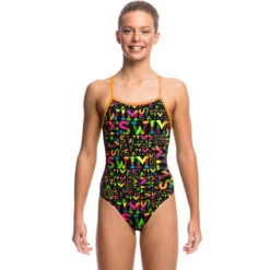 Funkita - Night Swim - Girls Strapped In One Piece