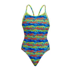 Funkita - No Cheating - Ladies Eco Diamond Back One Piece -Funkita Swimsuit Discount Store funkita no cheating ladies eco diamond back one piece 2