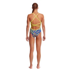 Funkita - Noodle Bar - Girls Strapped In One Piece -Funkita Swimsuit Discount Store funkita noodle bar girls strapped in one piece 3