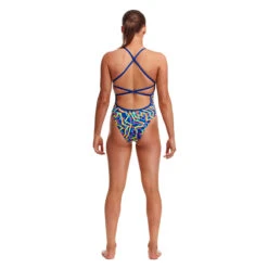 Funkita - Noodle Bar - Ladies Strapped In One Piece -Funkita Swimsuit Discount Store funkita noodle bar ladies strapped in one piece 3