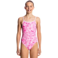 Funkita - Novel Floral - Girls Single Strap One Piece