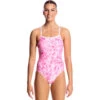 Funkita - Novel Floral - Ladies Single Strap One Piece -Funkita Swimsuit Discount Store funkita novel floral single strap ladies swimsuit 1