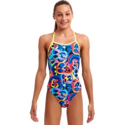 Funkita Swimsuit Discount Store 40 Funkita - Organica - Girls Strapped In One Piece