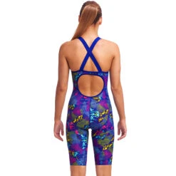 Funkita - Oyster Saucy - Girls Fast Legs One Piece -Funkita Swimsuit Discount Store funkita oyster saucy girls fast legs one piece 3