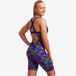 Funkita - Oyster Saucy - Ladies Fast Legs One Piece -Funkita Swimsuit Discount Store funkita oyster saucy ladies fast legs one piece 4