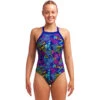 Funkita - Oyster Saucy - Ladies Sky Hi One Piece -Funkita Swimsuit Discount Store funkita oyster saucy ladies sky hi one piece 1